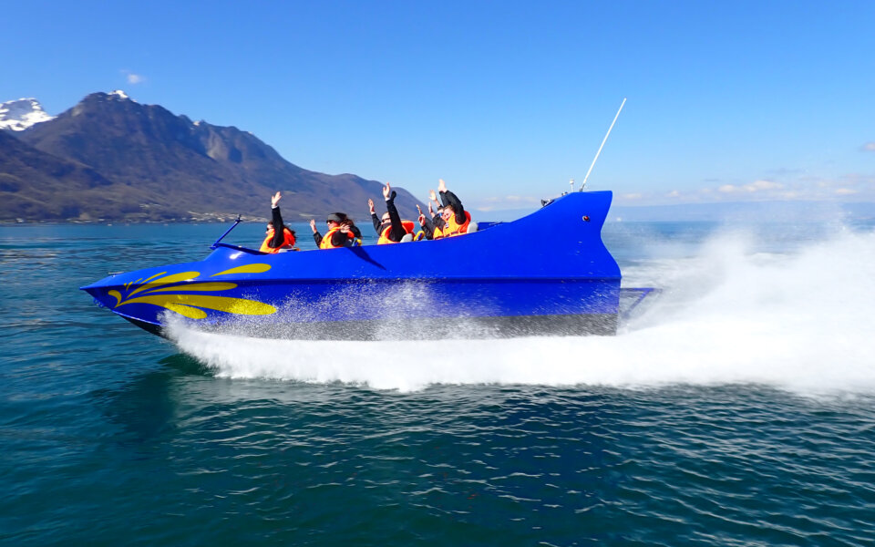 Splashboat Bateau Sensation Lac Leman Suisse Bouveret Montreux